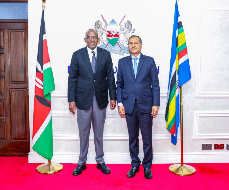 Kenya and India Strengthen Collaboration Ahead of WHO Traditional Medicine Global Summit