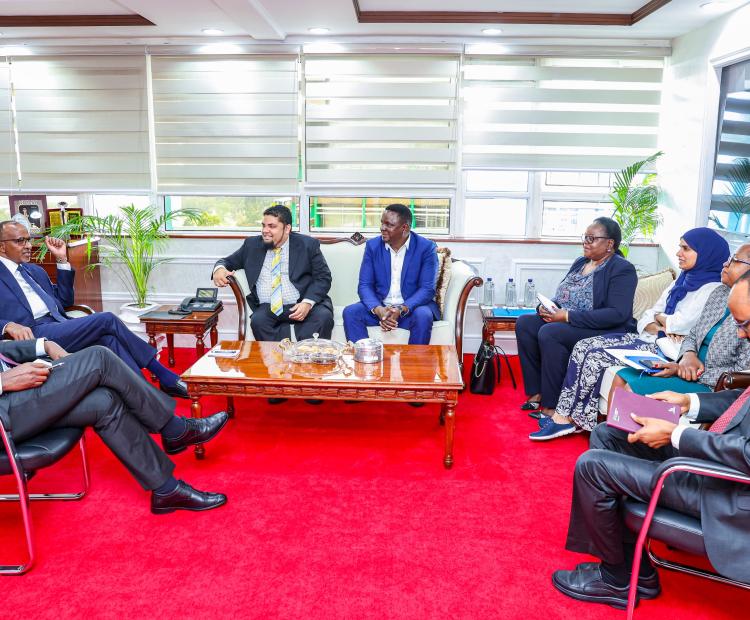 CS Duale Hosts Global Sickle Cell Alliance Chair in Talks to Strengthen SCD Care in Kenya