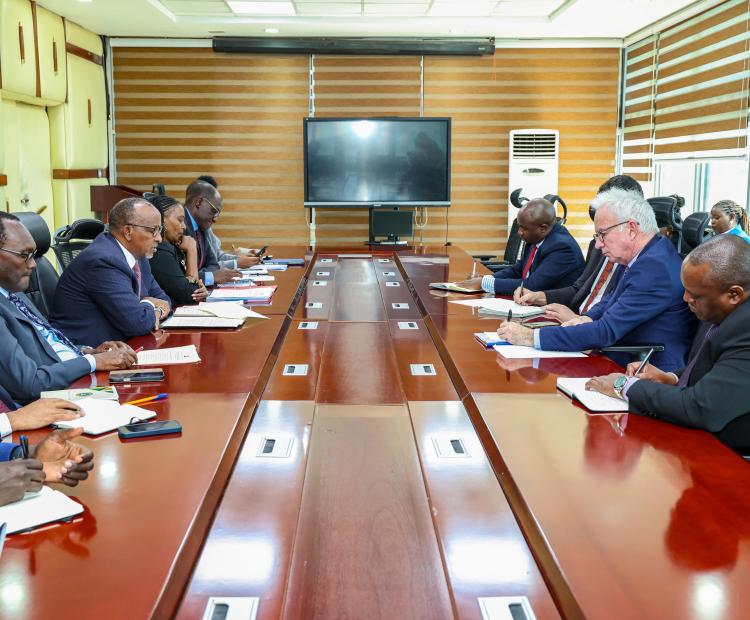 Kenya, Global Fund Explore Deeper Partnership to Accelerate Universal Health Coverage