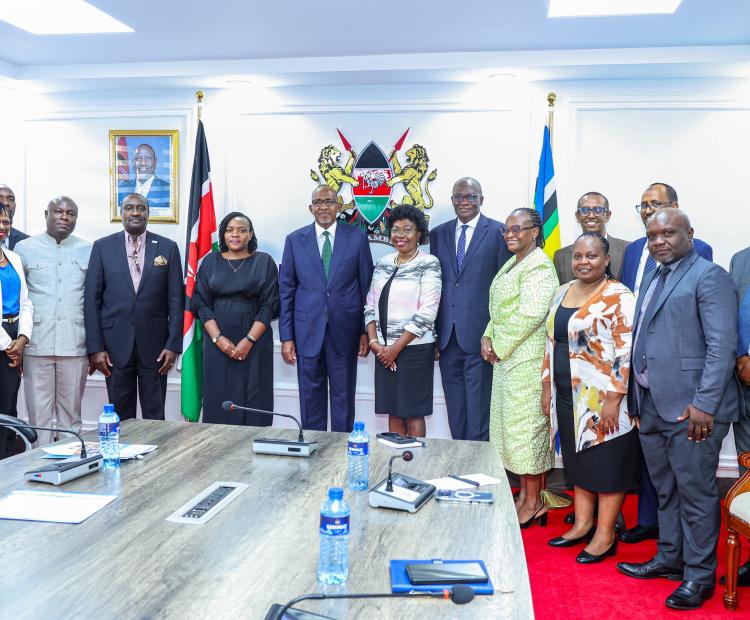Kenya, WHO Strengthen Strategic Partnership to Accelerate Universal Health Coverage