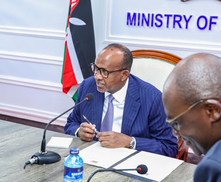 Meets Global Partners Ahead of Eye Health Conference in Kenya