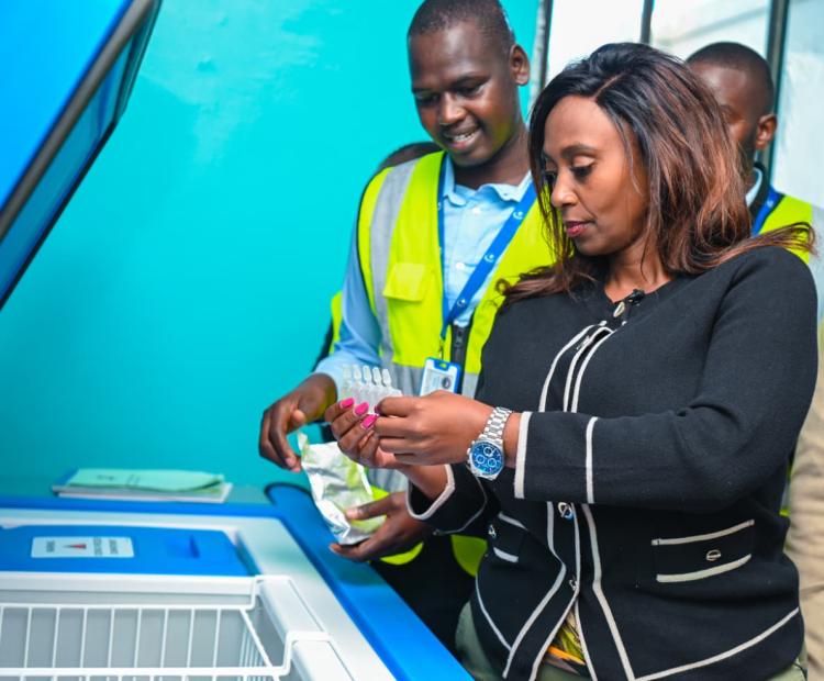 PS Mary Muthoni Assesses Ebola Preparedness at Eldoret International Airport