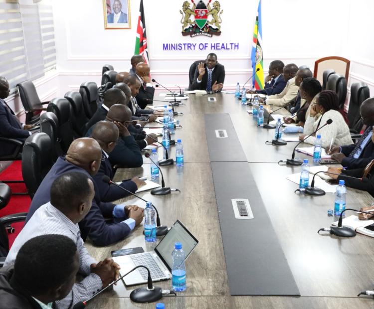 PS Oluga Leads Review to Fast-Track Kisii Cancer Centre Project