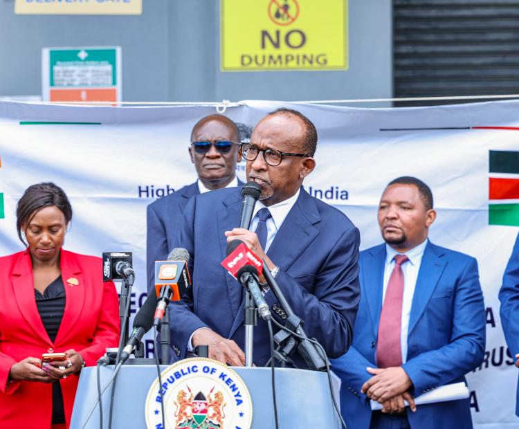 India Donates Ebola Preparedness Supplies to Strengthen Kenya’s Health Security