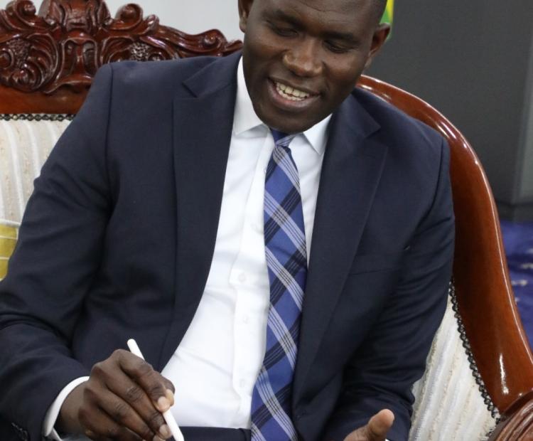 Dr. Ouma Oluga Hosts KCB Bank Delegation to Discuss Strategic Collaboration in Healthcare Financing