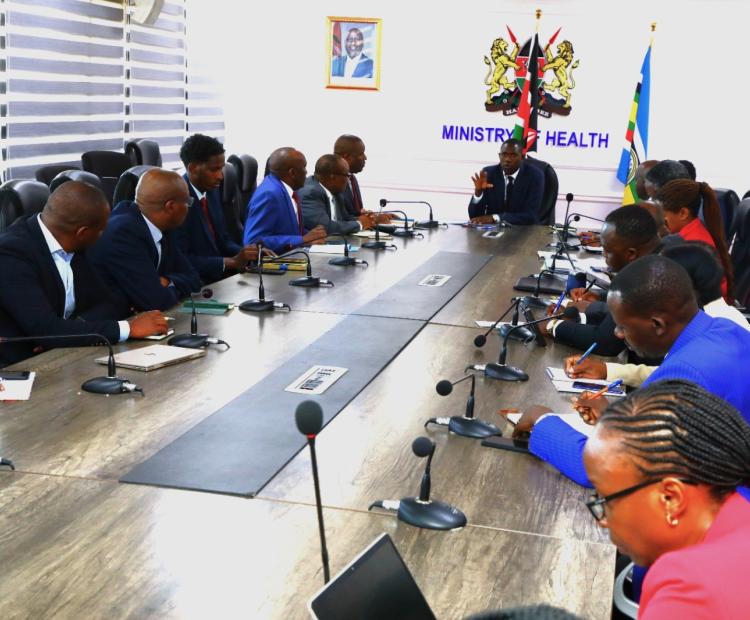 PS OLUGA CHAIRS INTERGOVERNMENTAL MEETING TO PREPARE FOR AFRICAN UNION SUMMIT ON LOCAL MANUFACTURING