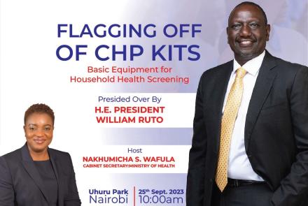 Flagging off of CHP Kits